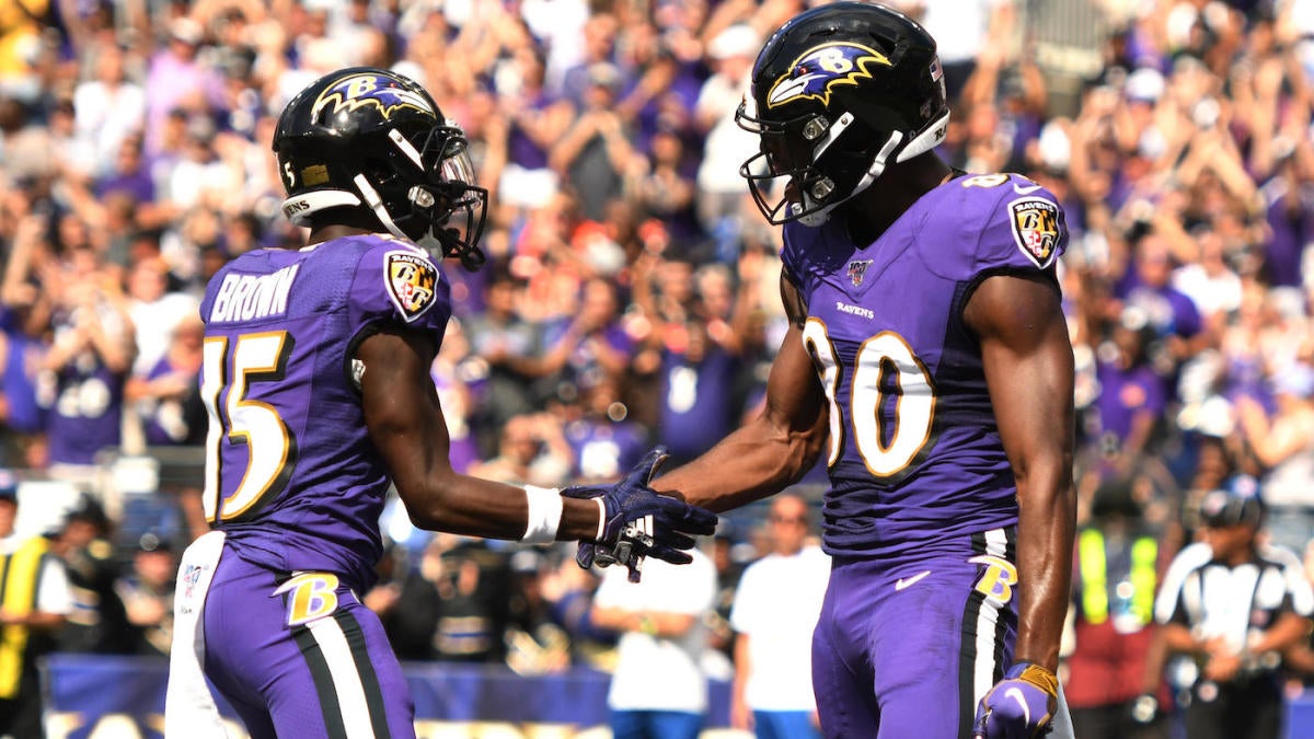 Ravens place three wide receivers on Reserve/COVID19 list including