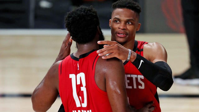 James Harden, Russell Westbrook combine for 80 points, provide ...