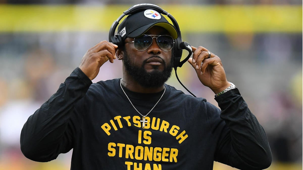 Make the Steelers Great Again FIRE TOMLIN BLACK Heavy Cotton 