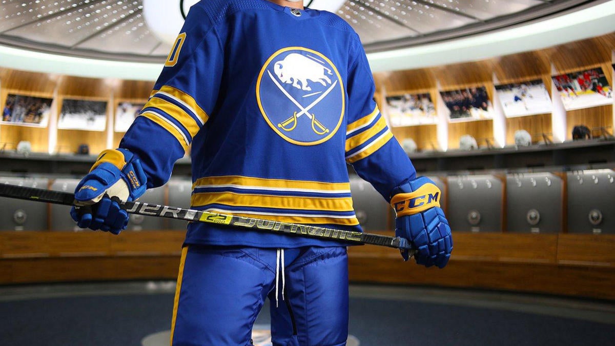 Buffalo Sabres' new royal blue jerseys 