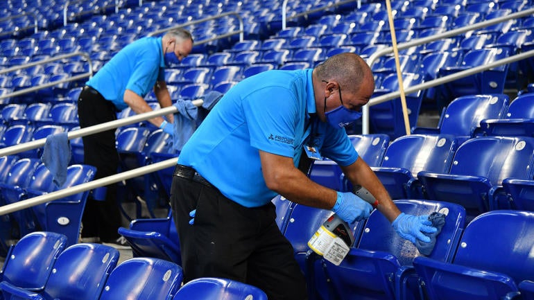 MLB: Miami Marlins-Workouts