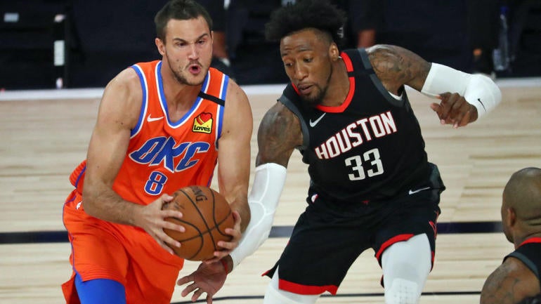 NBA: Playoffs-Oklahoma City Thunder at Houston Rockets