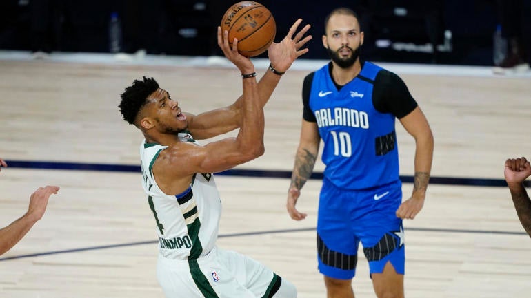 NBA: Playoffs-Orlando Magic at Milwaukee Bucks