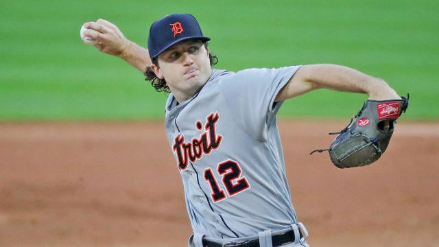 Tigers' Casey Mize leans on filthy splitter to strike out seven in