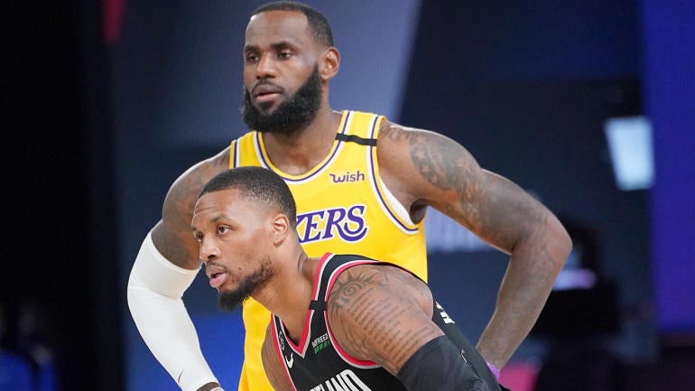 NBA Star Index LeBron James outshined by Damian Lillard who is the best player in the world right now CBSSports