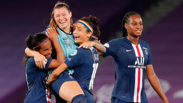Uefa Women S Champions League Scores Takeaways French Clubs Lyon And Psg Advance To Semifinals Cbssports Com