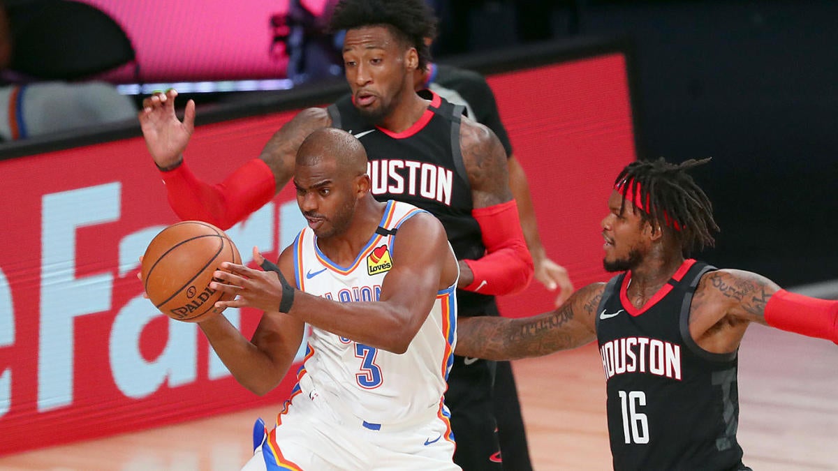 Rockets Thunder Score Takeaways Chris Paul Leads Okc To Comeback Win Over Houston In Game 4 To Even Series Cbssports Com