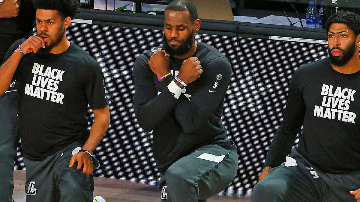 LeBron James, NBA stars glisten in return to court, while providing  constant reminders of why they came back - CBSSports.com