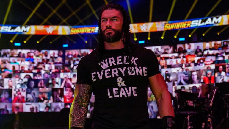 LOOK: WWE superstar Roman Reigns gifts Georgia Tech football team his signature shirt 1 roman.jpg