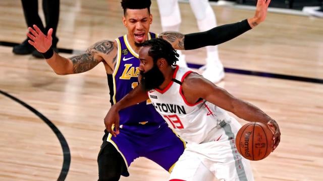 Rockets Vs Lakers Score Takeaways James Harden Scores 36 Points Houston Jumps Out To An Early Series Lead Cbssports Com