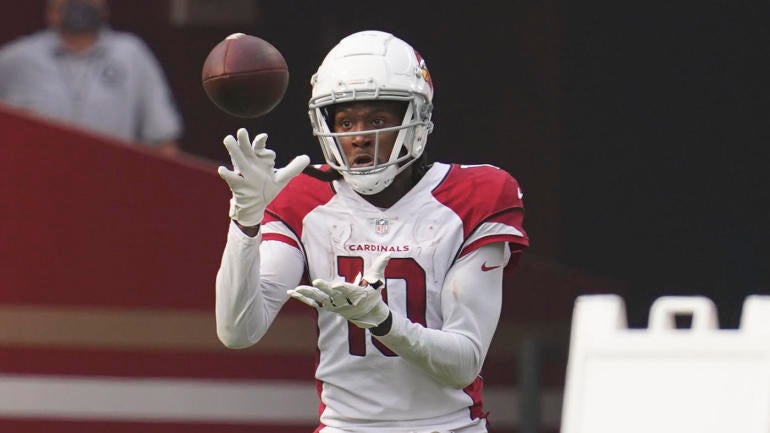 Cardinals' DeAndre Hopkins hilariously reacts to hearing list of QBs he ...