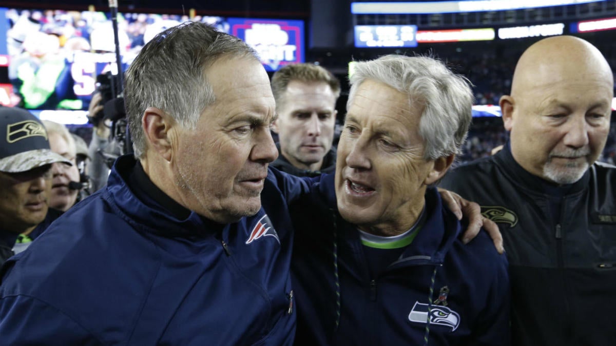 NFL coaches over 70, Pete Carroll and Bill Belichick, still