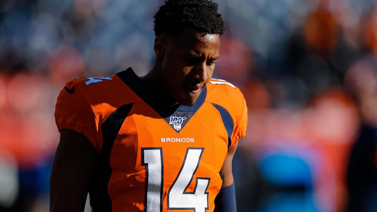 Broncos' Courtland Sutton active vs. Steelers