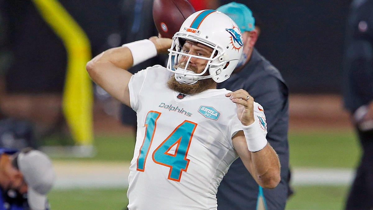 Dolphins' Ryan Fitzpatrick Tests Positive For COVID-19
