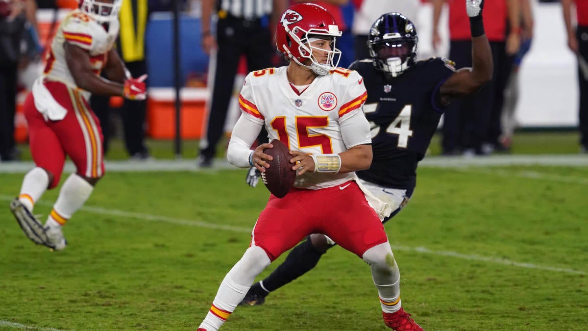 Kansas City Chiefs quarterback Patrick Mahomes becomes the fastest