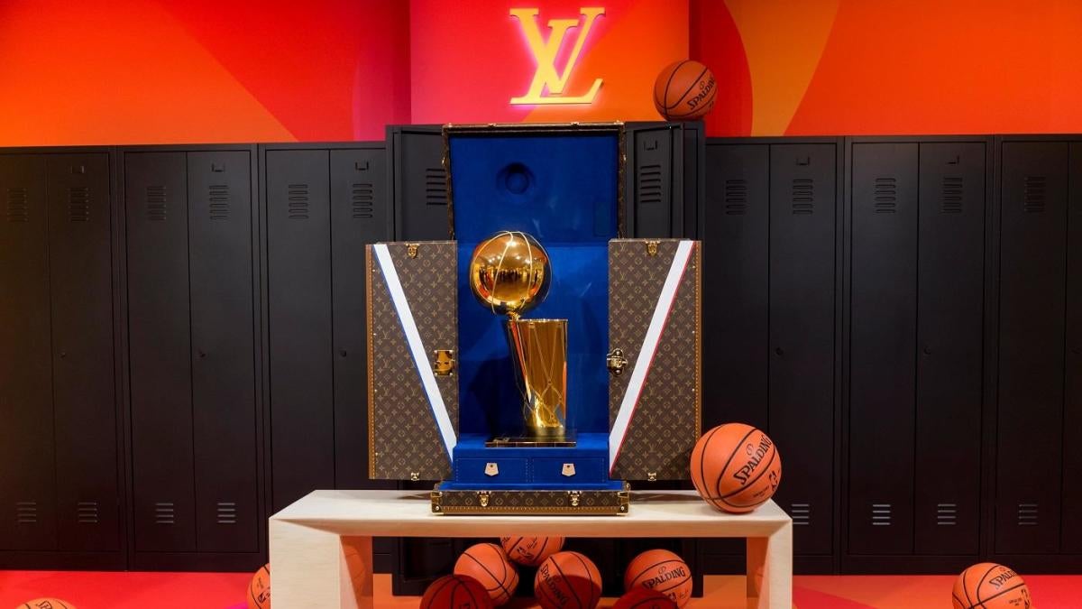 First-Ever Louis Vuitton NBA Finals Trophy Case + LVxNBA Capsule