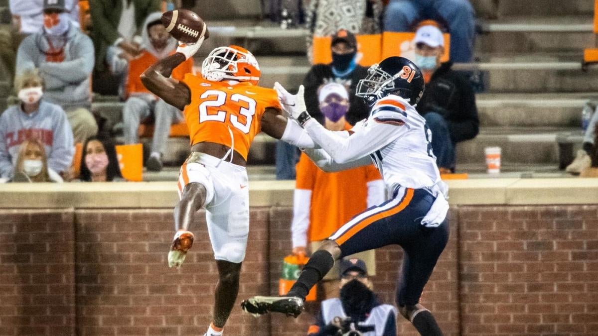 WATCH Clemson's Andrew Booth Jr. turns in catch of the year candidate