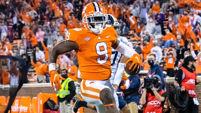 NCAA Football: Virginia at Clemson