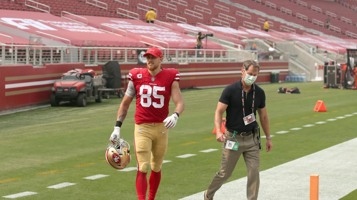 San Francisco 49ers TE George Kittle (foot) to come off injured