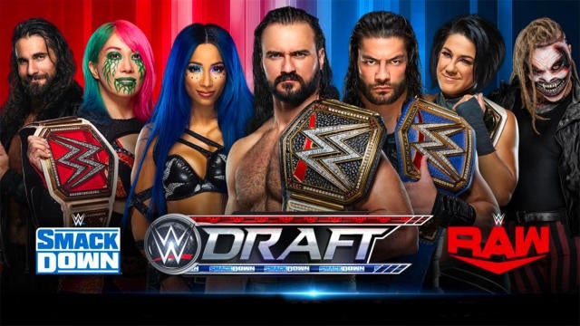 Wwe Draft Results Smackdown And Raw Rosters Picks All Undrafted Superstars Cbssports Com