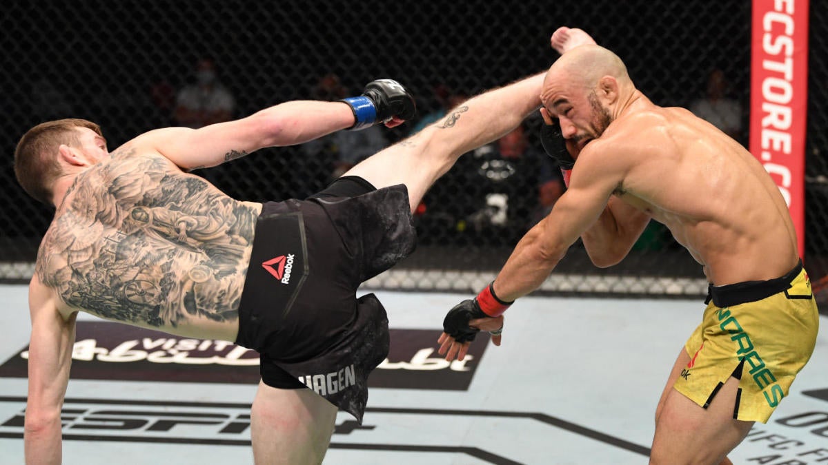 UFC Fight Night results, highlights: Cory Sandhagen makes statement with spinning TKO of Marlon Moraes