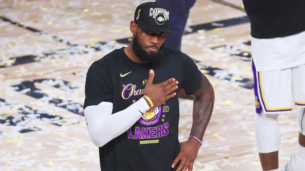 Lakers' LeBron James after winning fourth NBA championship: 'I