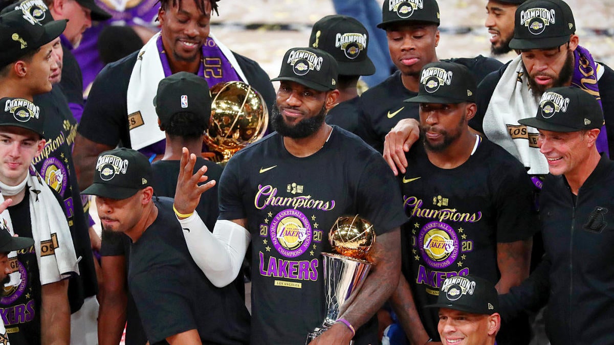 the Lakers' 2020 NBA championship 