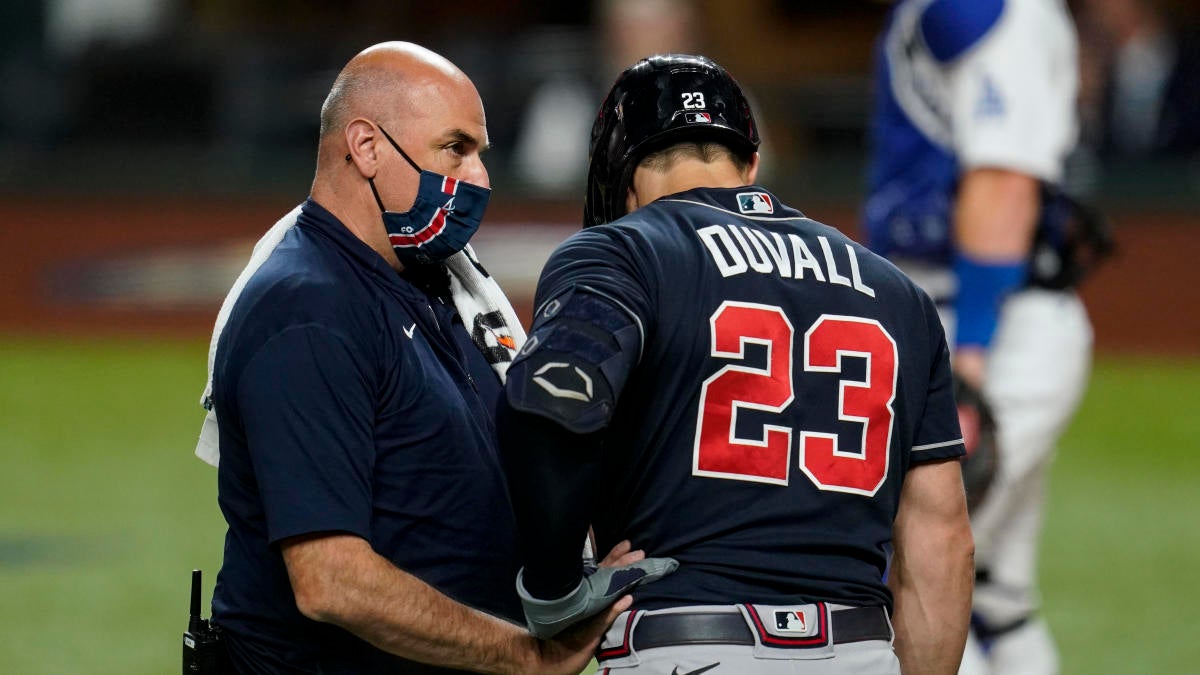 Adam Duvall leaves Game 1 with injury (UPDATED) - Battery Power