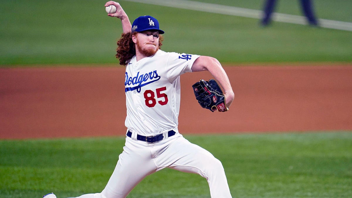Dodgers leave reliever Dustin May off 30-man roster