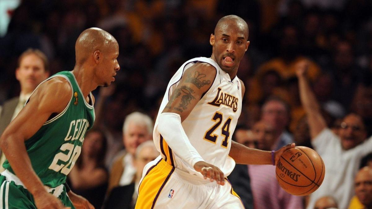 Kobe Bryant's 2008 Finals jersey on display at Smithsonian's