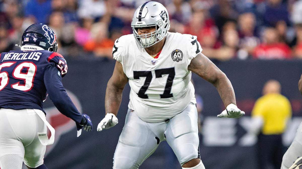 Patriots acquire Trent Brown in trade with Raiders, offensive ...