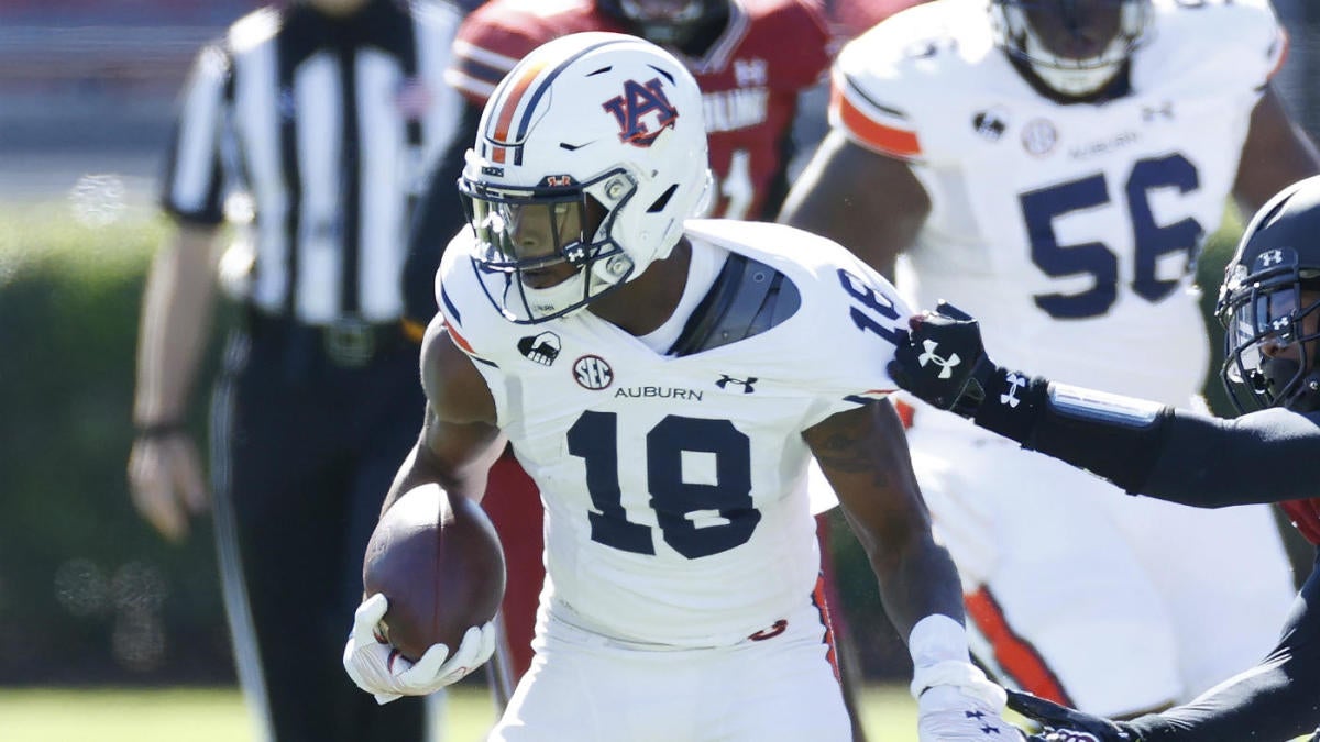 2021 Nfl Draft Wide Receiver Stock Watch Auburn S Seth Williams Has Bounce Back Performance Cbssports Com