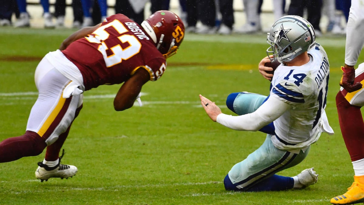 Andy Dalton helmet-to-helmet hit: Washington's Jon Bostic ejected