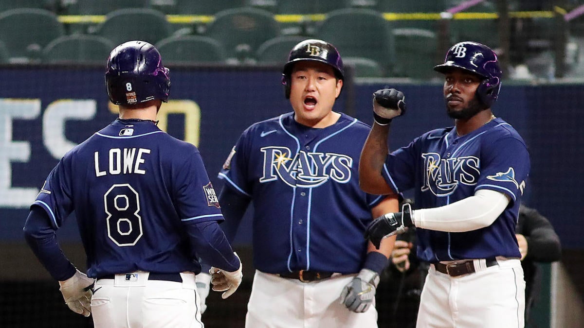 Rays roster has a different look for World Series