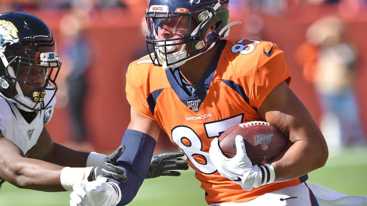 Denver Broncos news: Noah Fant missed week of practice with injury