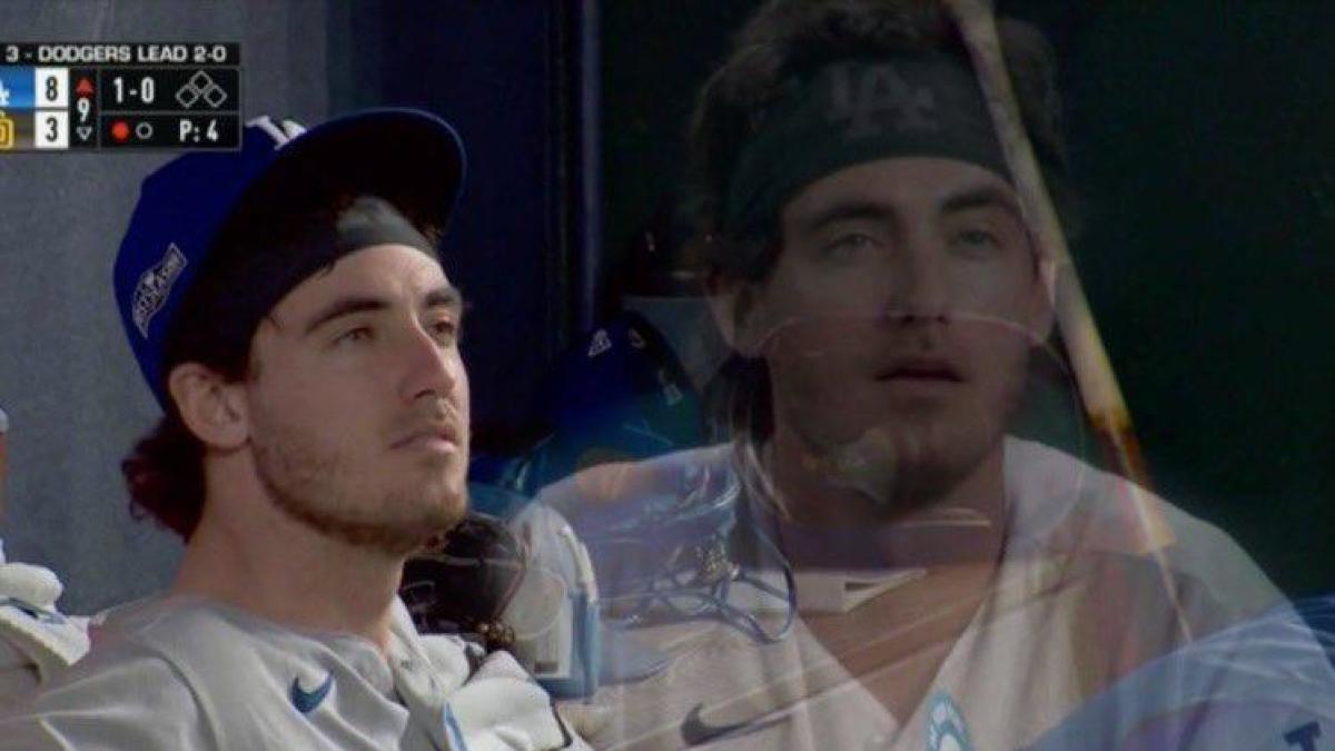 Dodgers' Cody Bellinger says despite World Series meme, he isn't high all  the time, that's just his face 