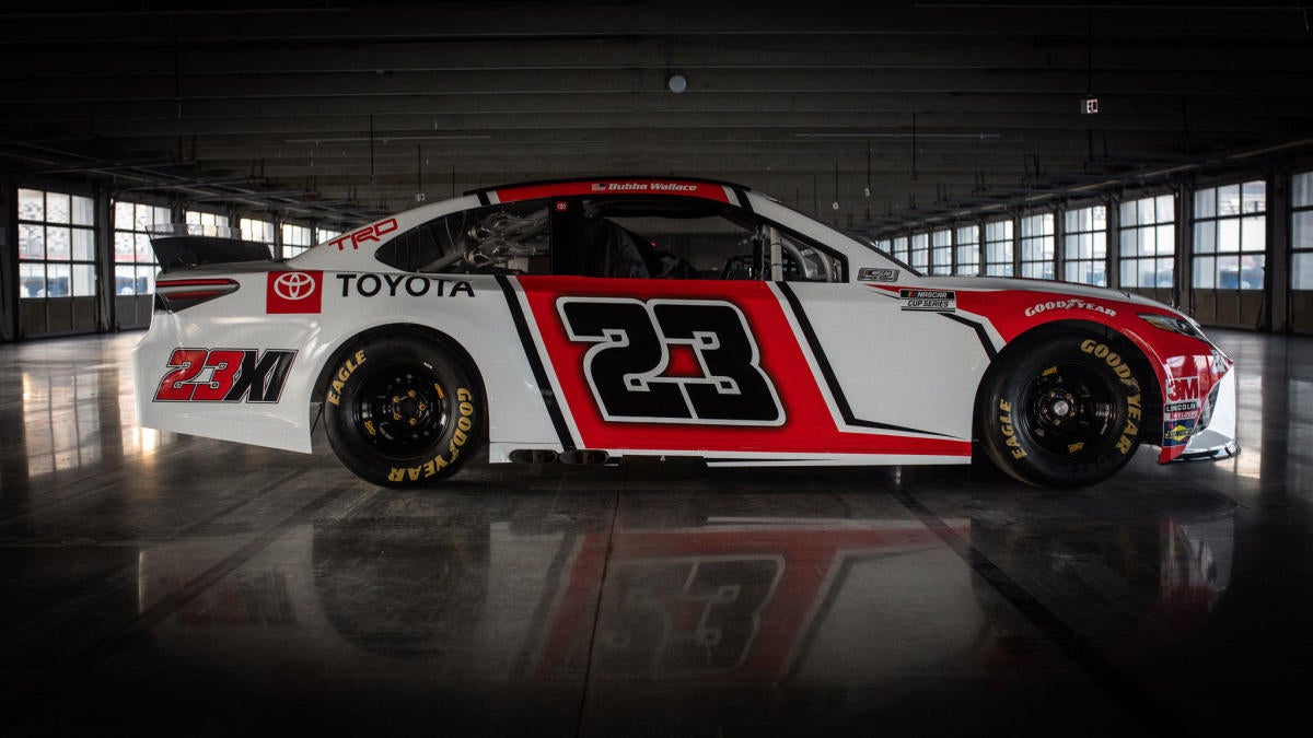 Bubba Wallace unveils No. 23 Toyota car he'll drive for Michael Jordan