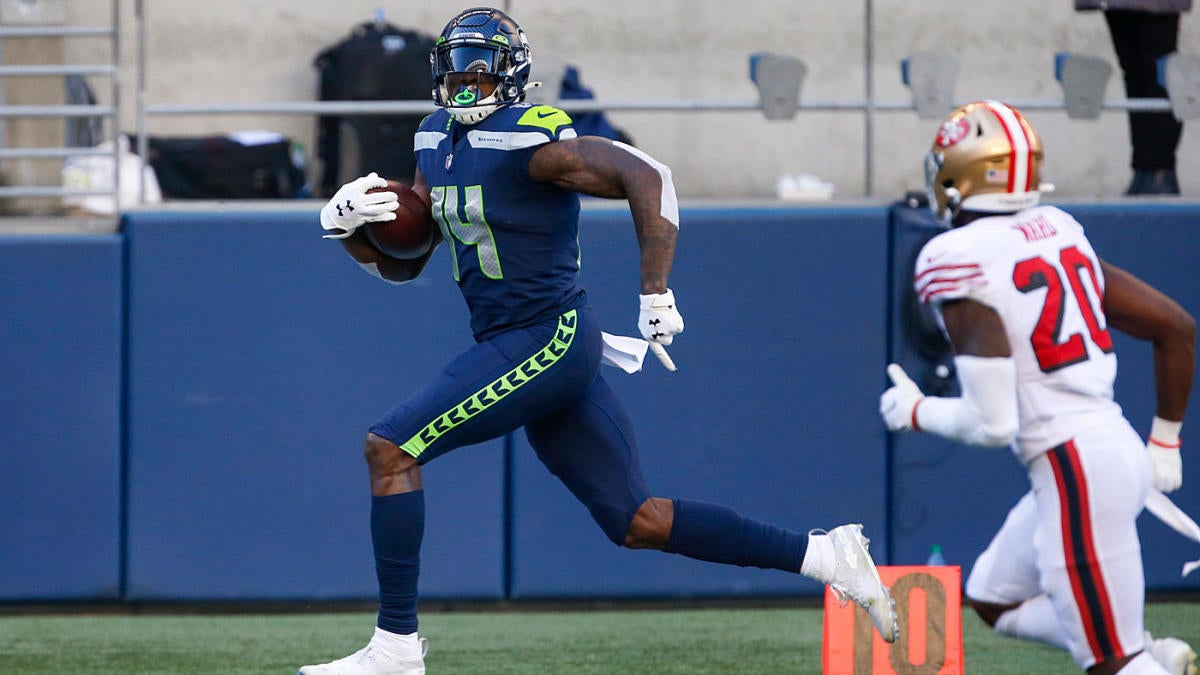 Seattle Seahawks wide receiver DK Metcalf wants a place in the 100 metres  for Team USA at the Paris Olympics. - Eurosport