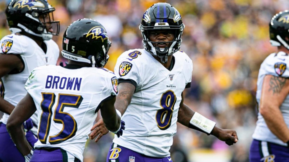 Baltimore Ravens' Lamar Jackson takes blame for low Marquise Brown targets  - ESPN