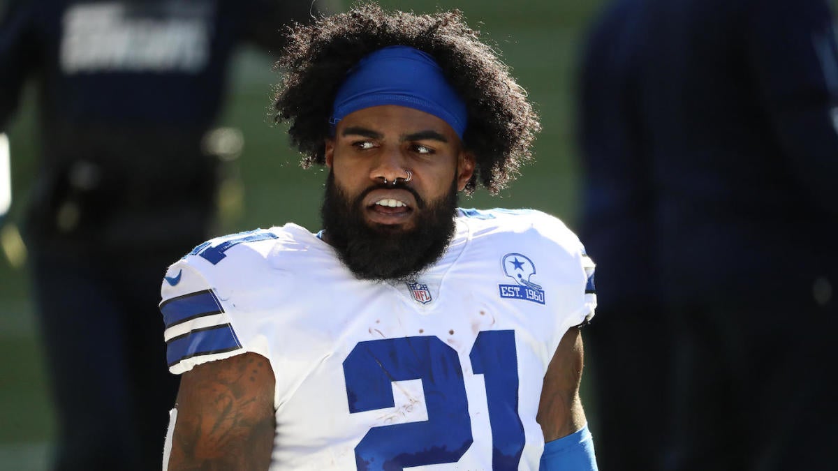 Restructure or release? Dallas Cowboys RB Ezekiel Elliott headlines NFC  players to keep an eye on