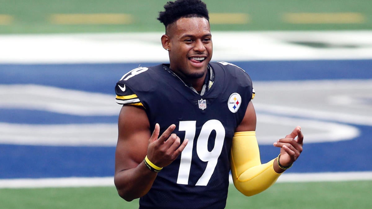 JuJu Smith-Schuster dances on Bengals' logo, despite backlash, then gets  drilled by Vonn Bell during game 