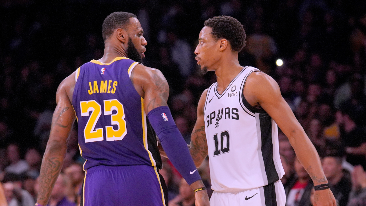 Lakers Interested In Demar Derozan Trade That Would Send Kyle Kuzma To Spurs Per Report Cbssports Com