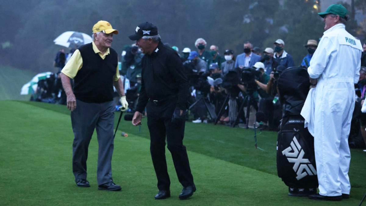 Masters 2020 Watch as Jack Nicklaus, Gary Player hit ceremonial tee