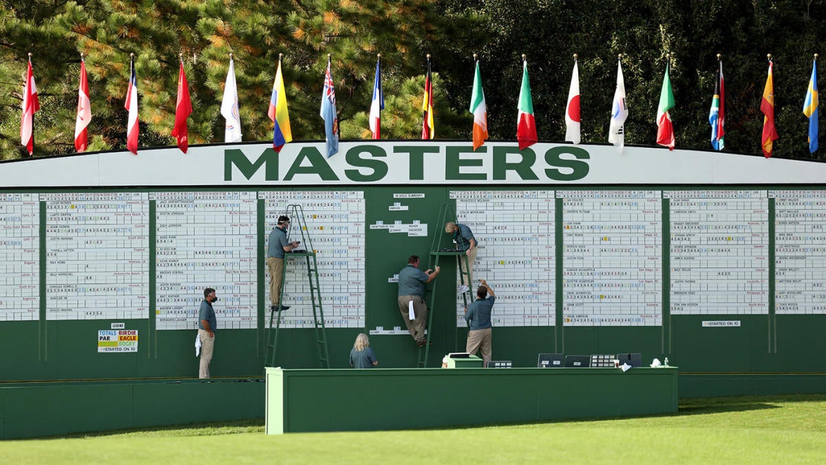 2020 Masters leaderboard: Live coverage, Tiger Woods score, golf scores ...