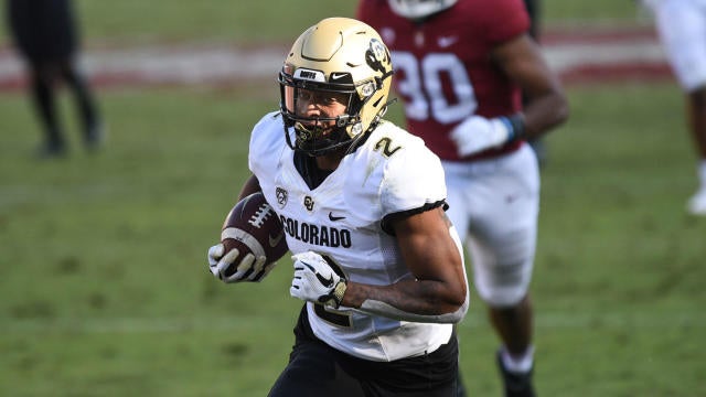 uitlaat huurling Formulering WATCH: Colorado WR Brenden Rice, son of NFL legend Jerry Rice, catches  first career TD for Buffaloes - CBSSports.com