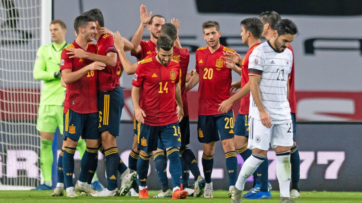 Spain vs. Germany score: Ferran Torres hat-trick fuels historic 6-0 Nations League thrashing - CBSSports.com