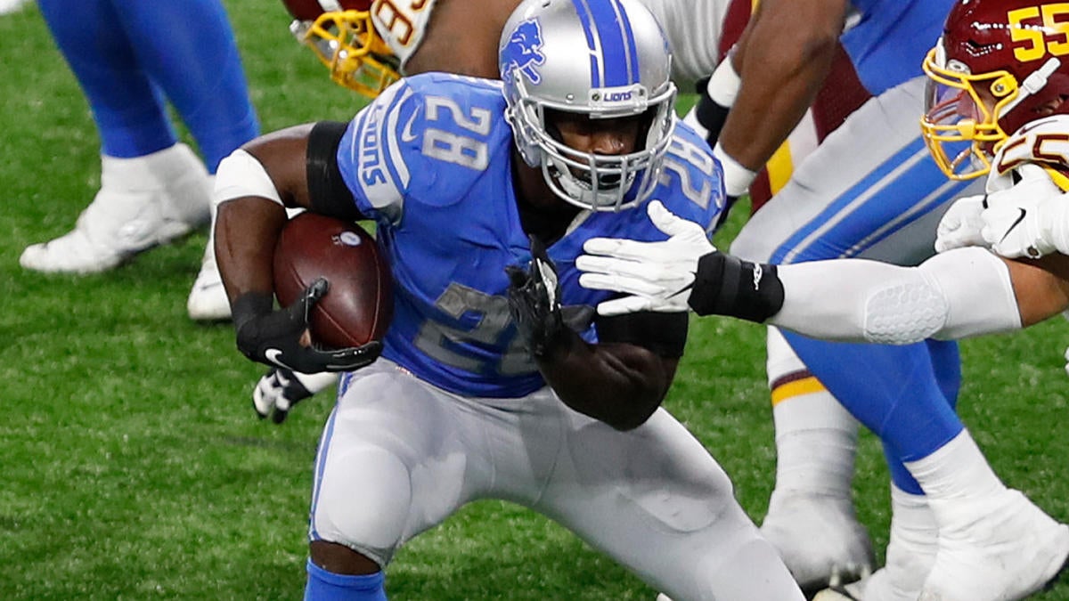 Detroit Lions' Adrian Peterson: 'Tremendous steps' for D'Andre Swift