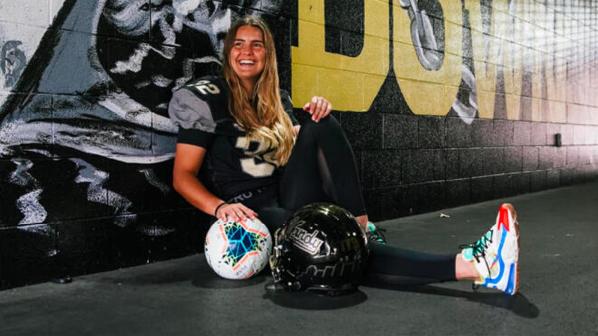 Female kicker, who made history, invited to Biden inauguration