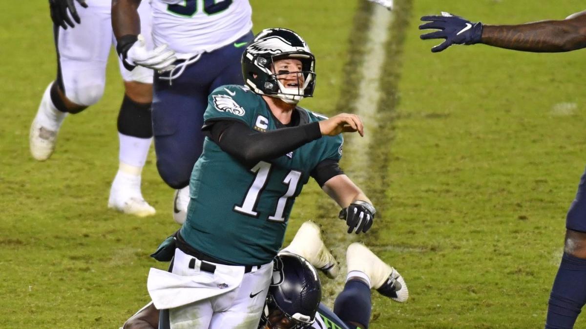 Carson Wentz now has the highest passer rating in Eagles history