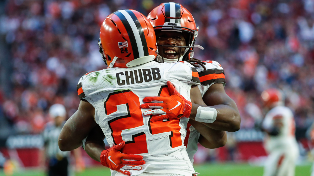 Nick Chubb hits 1,000 rushing yards for the fourth time in his